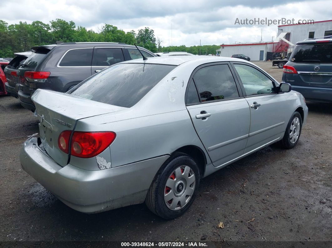 2008 Toyota Corolla Le Серебряный vin: 2T1BR32E38C892125