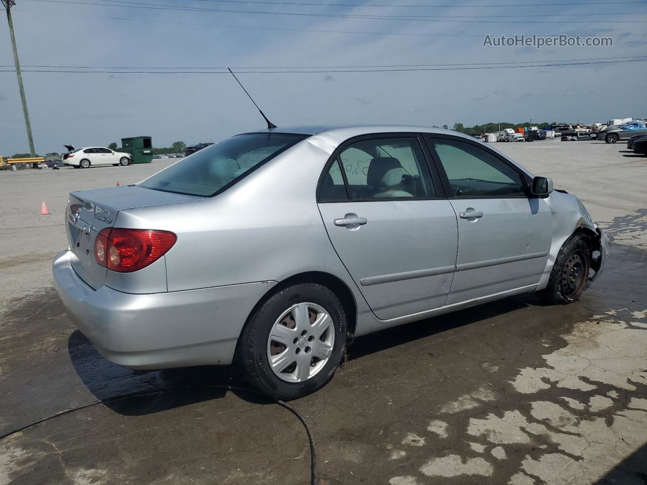 2008 Toyota Corolla Ce Silver vin: 2T1BR32E38C939038