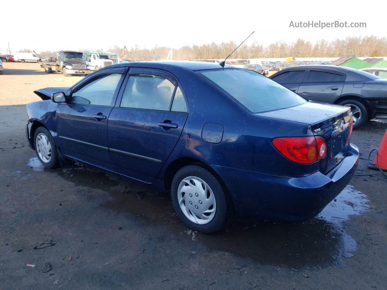 2004 Toyota Corolla Ce Blue vin: 2T1BR32E44C178269