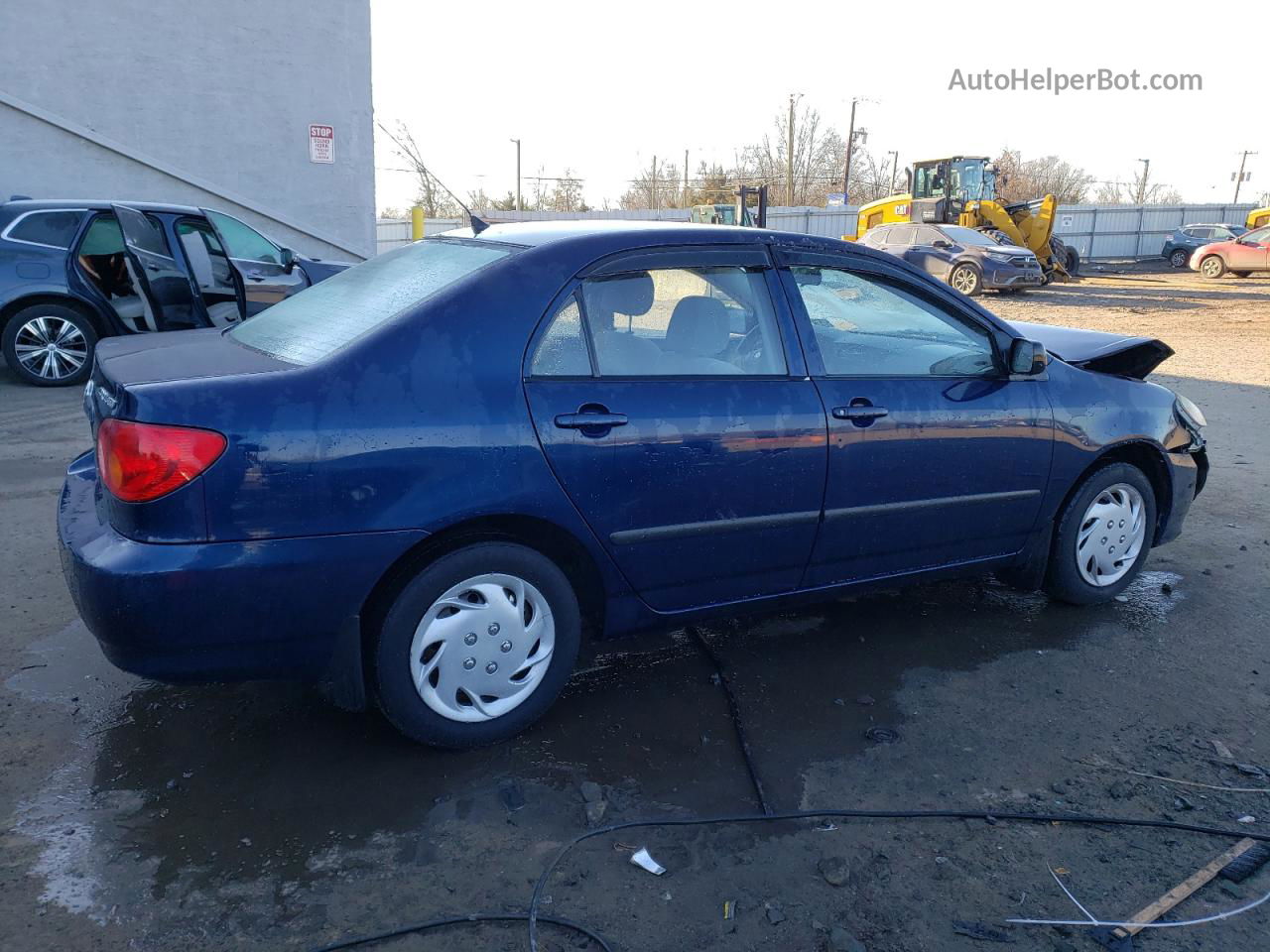 2004 Toyota Corolla Ce Blue vin: 2T1BR32E44C178269