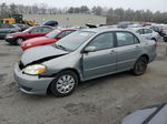 2004 Toyota Corolla Ce Silver vin: 2T1BR32E44C202523