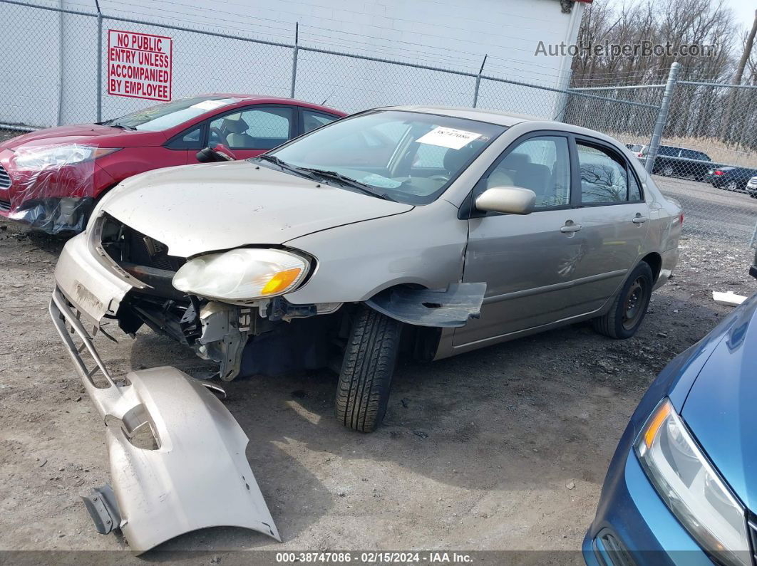 2004 Toyota Corolla Le Золотой vin: 2T1BR32E44C252810