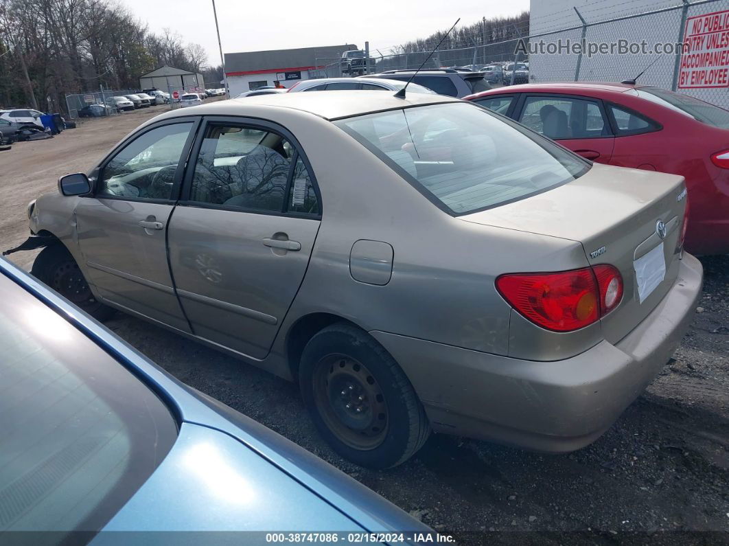 2004 Toyota Corolla Le Золотой vin: 2T1BR32E44C252810