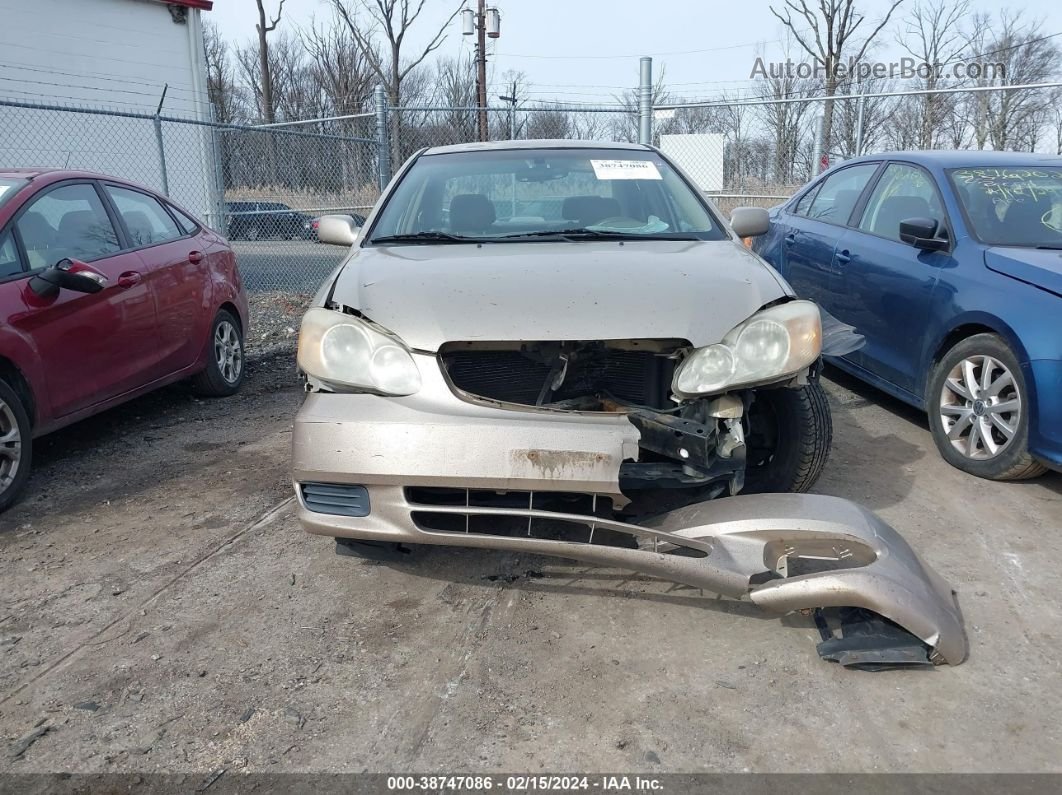 2004 Toyota Corolla Le Золотой vin: 2T1BR32E44C252810