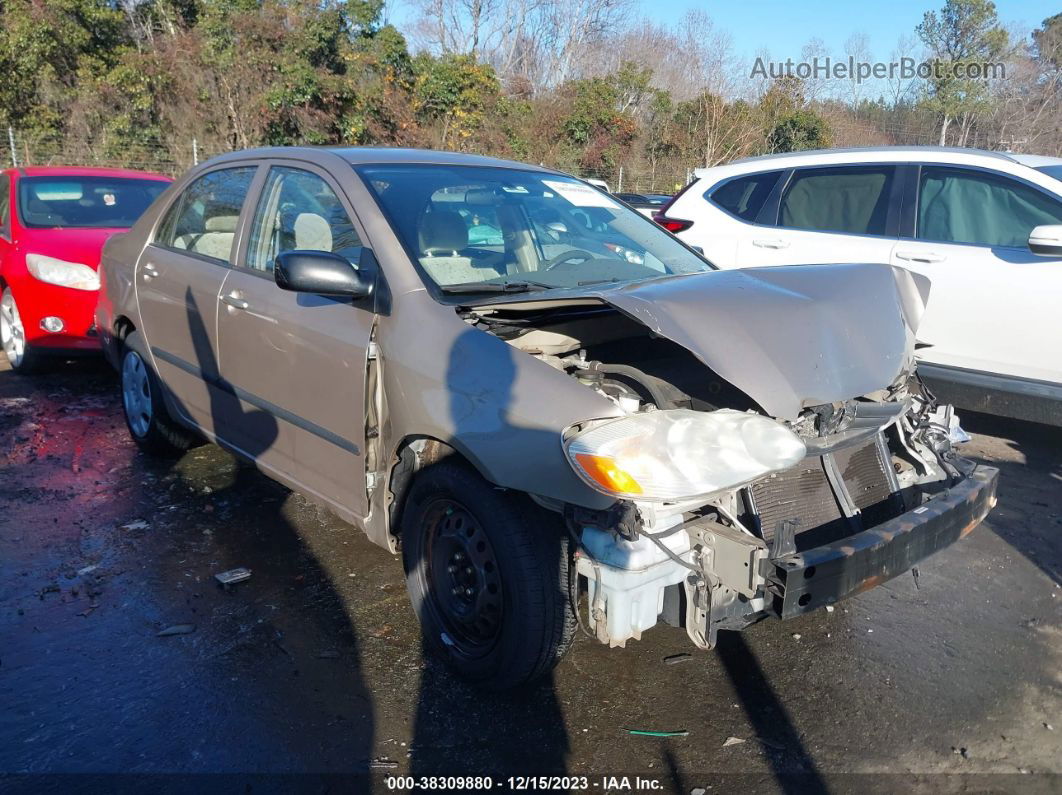 2004 Toyota Corolla Ce Gold vin: 2T1BR32E44C277500