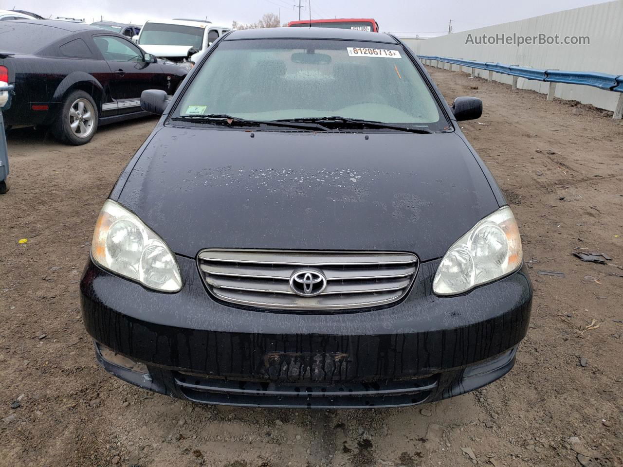 2004 Toyota Corolla Ce Черный vin: 2T1BR32E44C291008