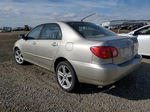 2004 Toyota Corolla Ce Бежевый vin: 2T1BR32E44C291333