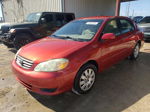 2004 Toyota Corolla Ce Red vin: 2T1BR32E44C294832