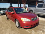 2004 Toyota Corolla Ce Red vin: 2T1BR32E44C294832