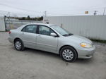 2004 Toyota Corolla Ce Silver vin: 2T1BR32E44C308275