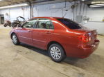 2005 Toyota Corolla Ce Red vin: 2T1BR32E45C332786