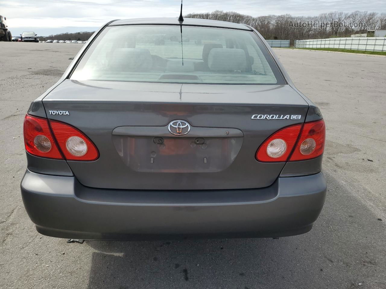 2005 Toyota Corolla Ce Серый vin: 2T1BR32E45C364718