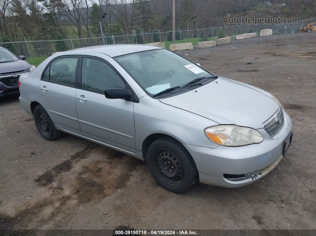 2005 Toyota Corolla Le Серебряный vin: 2T1BR32E45C411679