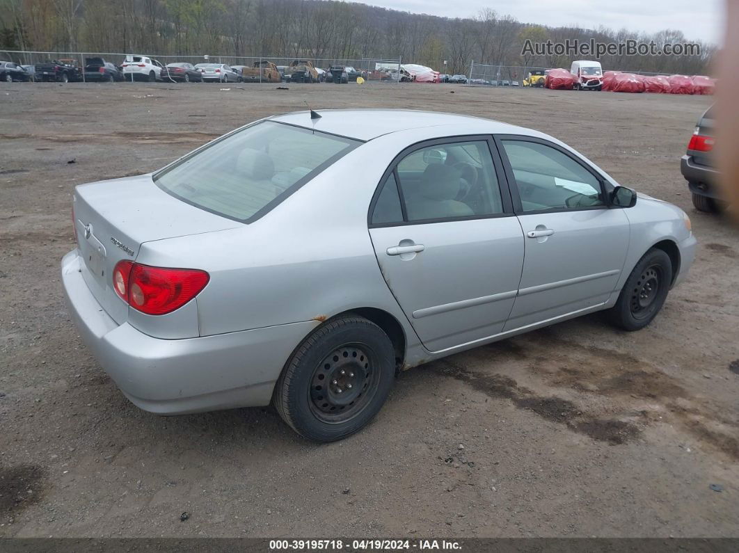 2005 Toyota Corolla Le Silver vin: 2T1BR32E45C411679