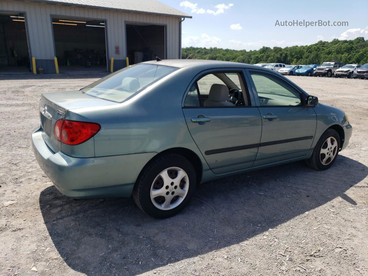 2005 Toyota Corolla Ce Blue vin: 2T1BR32E45C479335