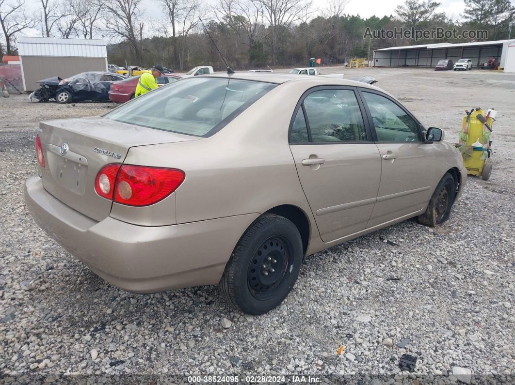 2005 Toyota Corolla Le Gold vin: 2T1BR32E45C481294