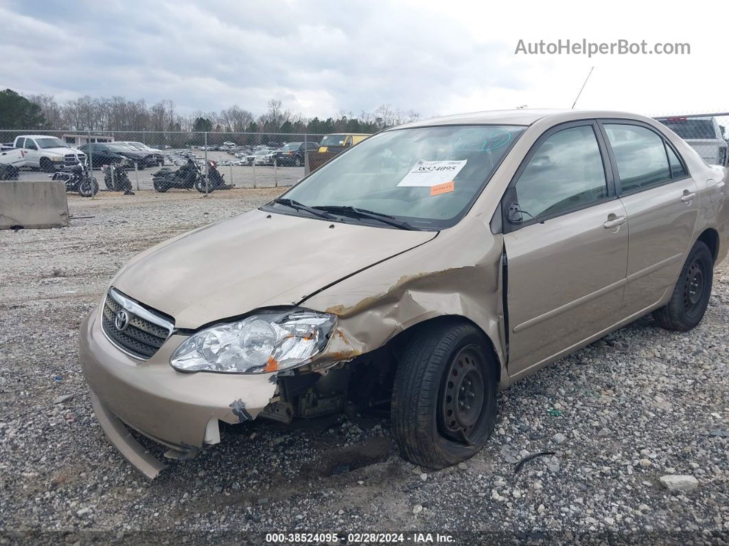 2005 Toyota Corolla Le Gold vin: 2T1BR32E45C481294