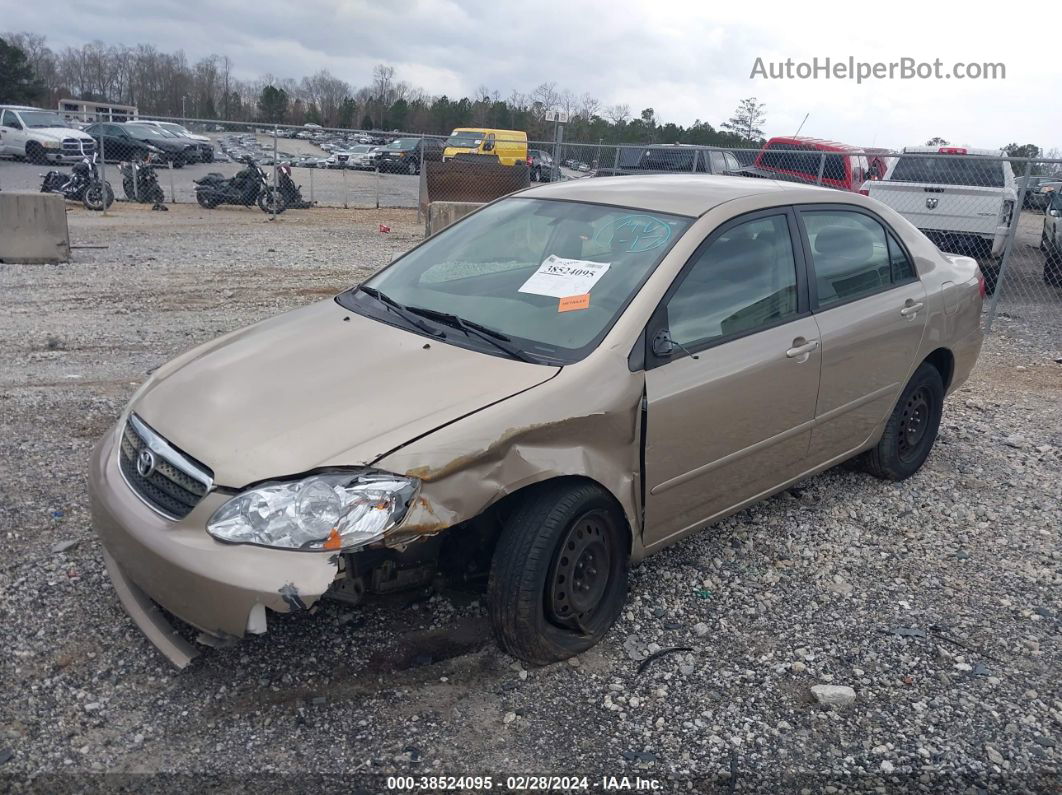 2005 Toyota Corolla Le Gold vin: 2T1BR32E45C481294