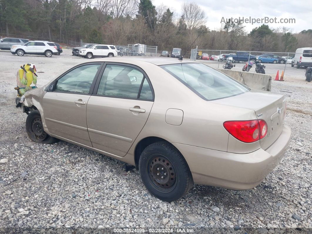 2005 Toyota Corolla Le Gold vin: 2T1BR32E45C481294