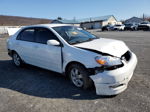 2008 Toyota Corolla Ce White vin: 2T1BR32E48C879397