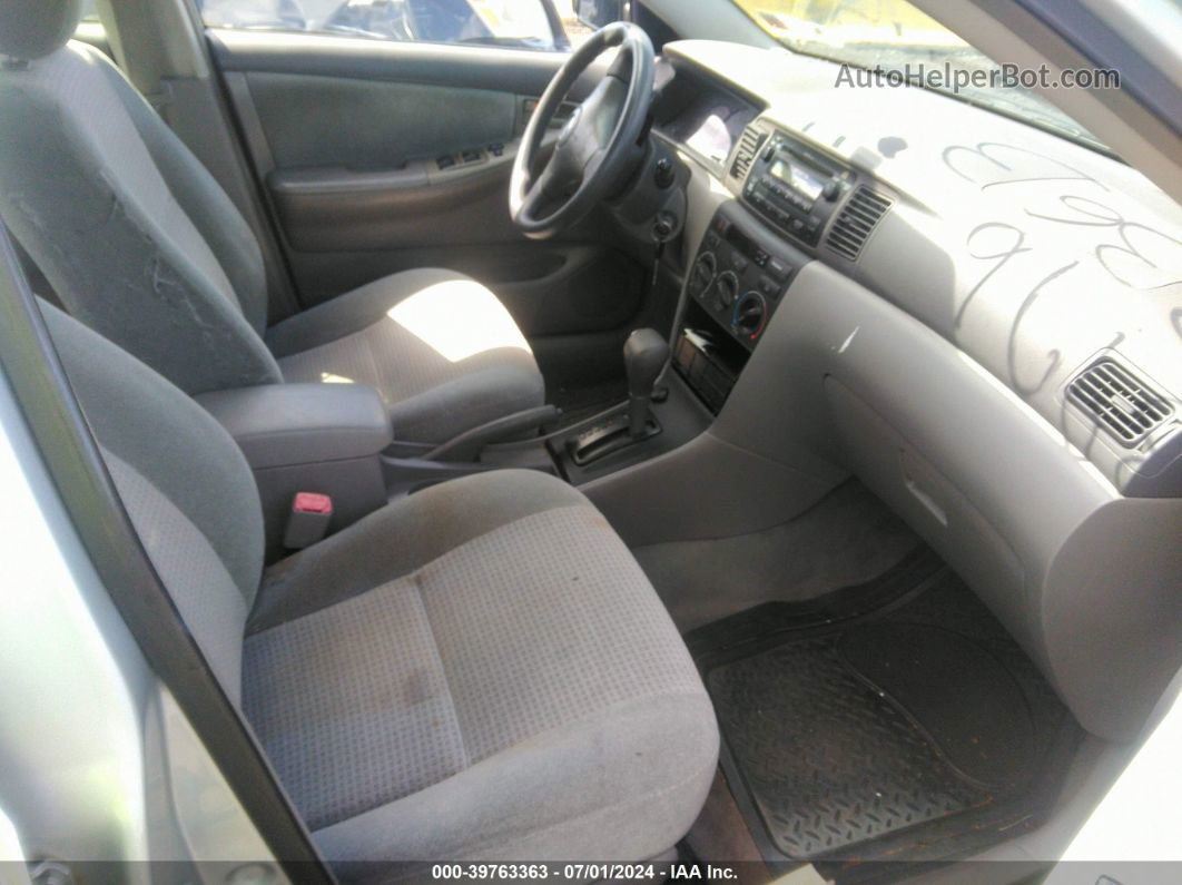 2008 Toyota Corolla Ce Серый vin: 2T1BR32E48C887662