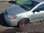 2003 Toyota Corolla Ce Silver vin: 2T1BR32E53C007531