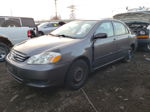 2003 Toyota Corolla Ce Gray vin: 2T1BR32E53C047320