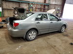 2003 Toyota Corolla Ce Gray vin: 2T1BR32E53C706786