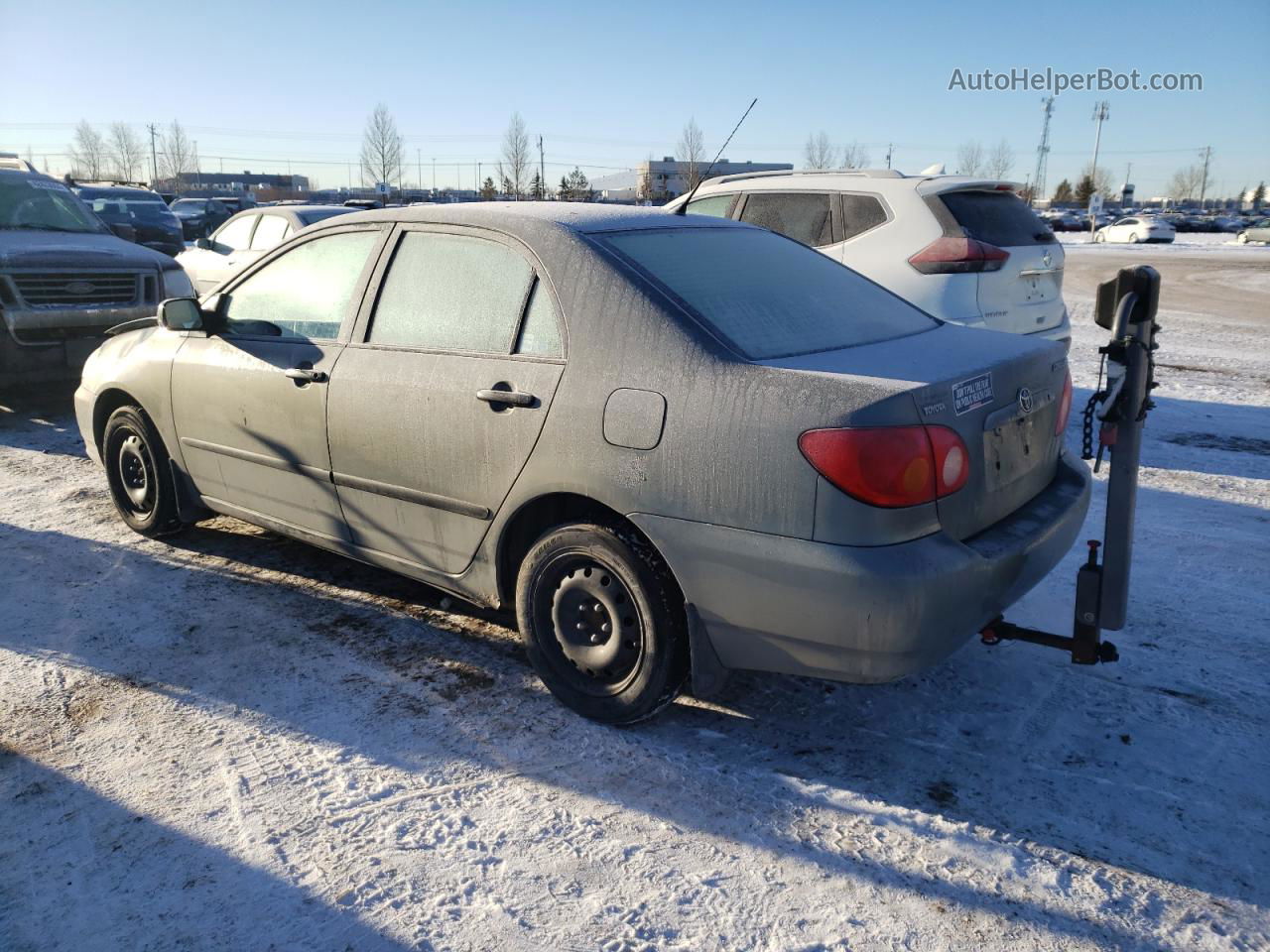 2003 Toyota Corolla Ce Gray vin: 2T1BR32E53C750870