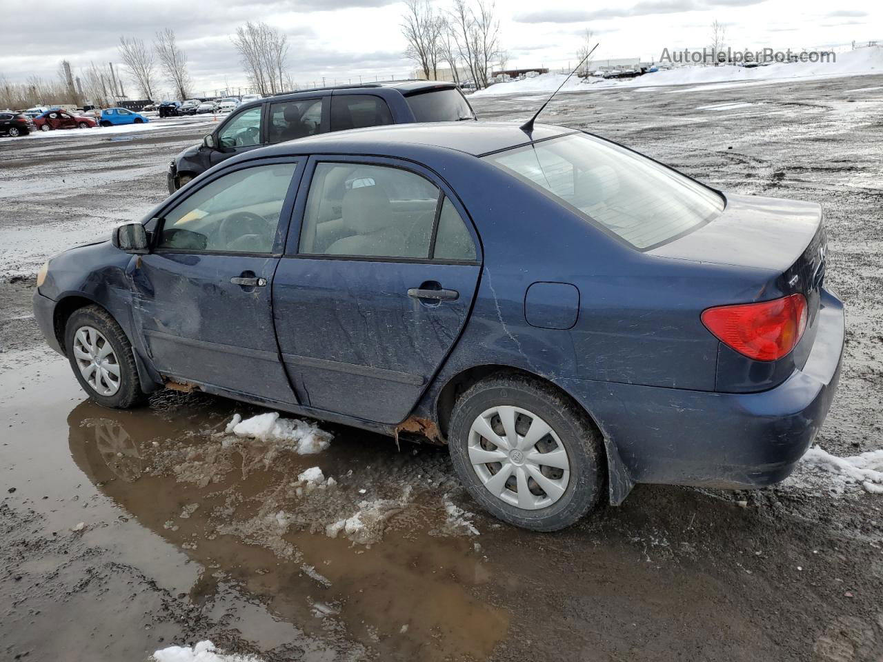 2003 Toyota Corolla Ce Blue vin: 2T1BR32E53C763165