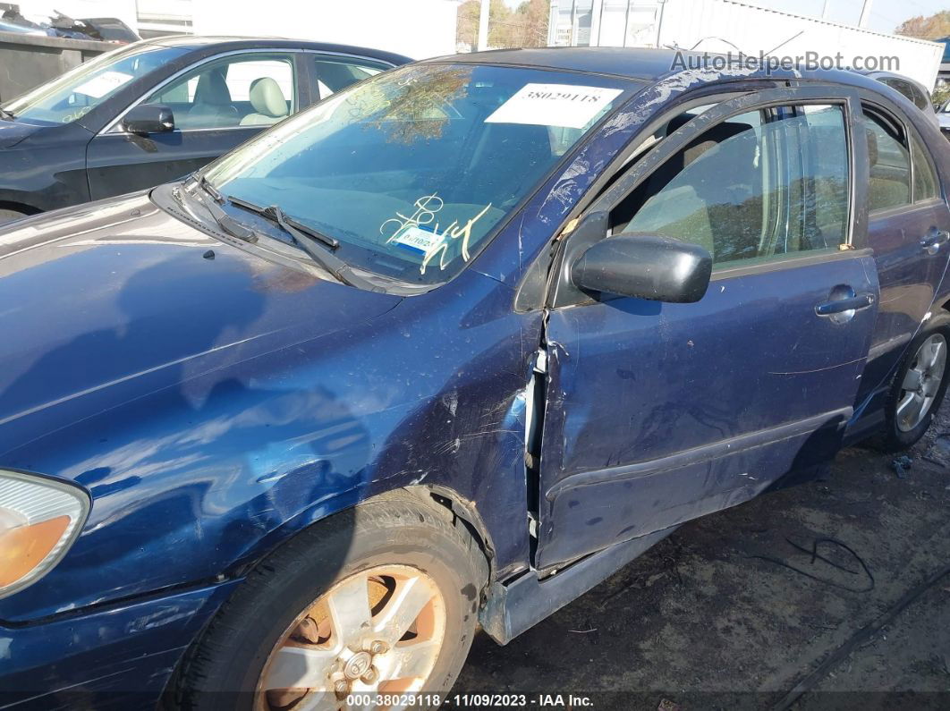 2004 Toyota Corolla S Blue vin: 2T1BR32E54C308074