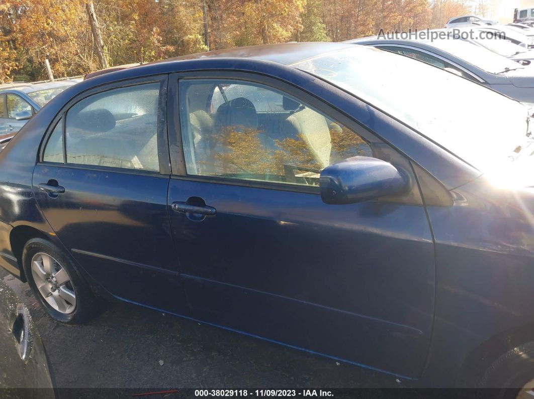 2004 Toyota Corolla S Blue vin: 2T1BR32E54C308074