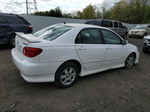 2008 Toyota Corolla Ce White vin: 2T1BR32E58C869316