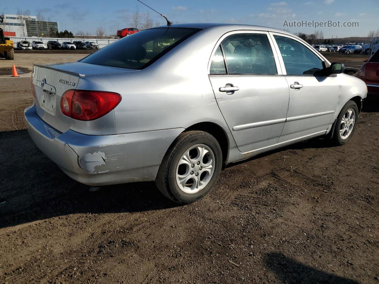 2008 Toyota Corolla Ce Серебряный vin: 2T1BR32E58C878842