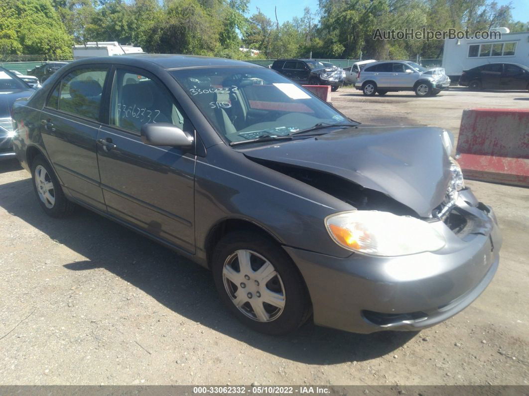 2008 Toyota Corolla Le Серый vin: 2T1BR32E58C891154