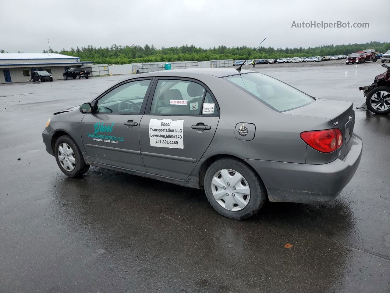 2008 Toyota Corolla Ce Silver vin: 2T1BR32E58C928316