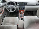 2008 Toyota Corolla Ce Silver vin: 2T1BR32E58C928316