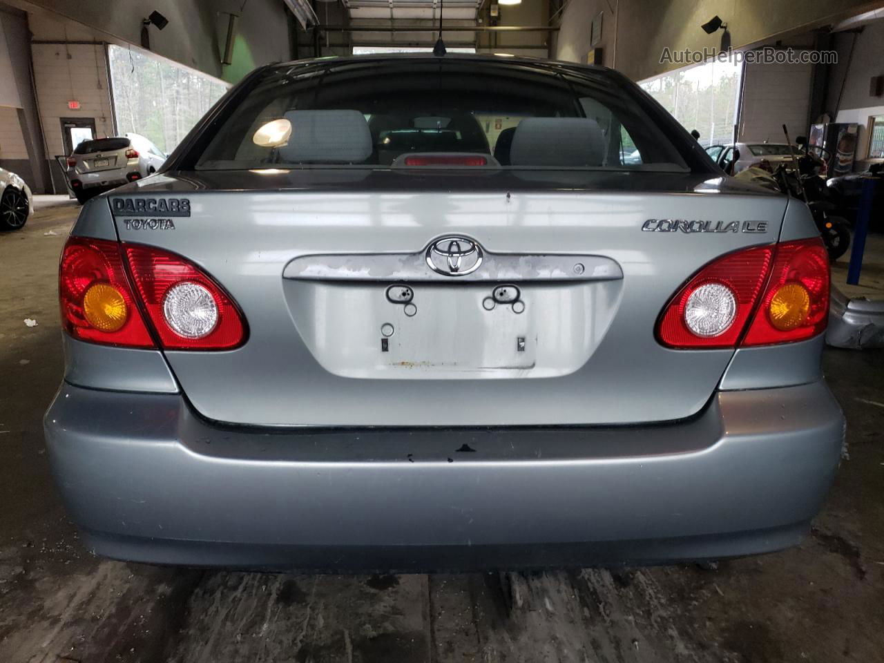 2003 Toyota Corolla Ce Gray vin: 2T1BR32E63C134885