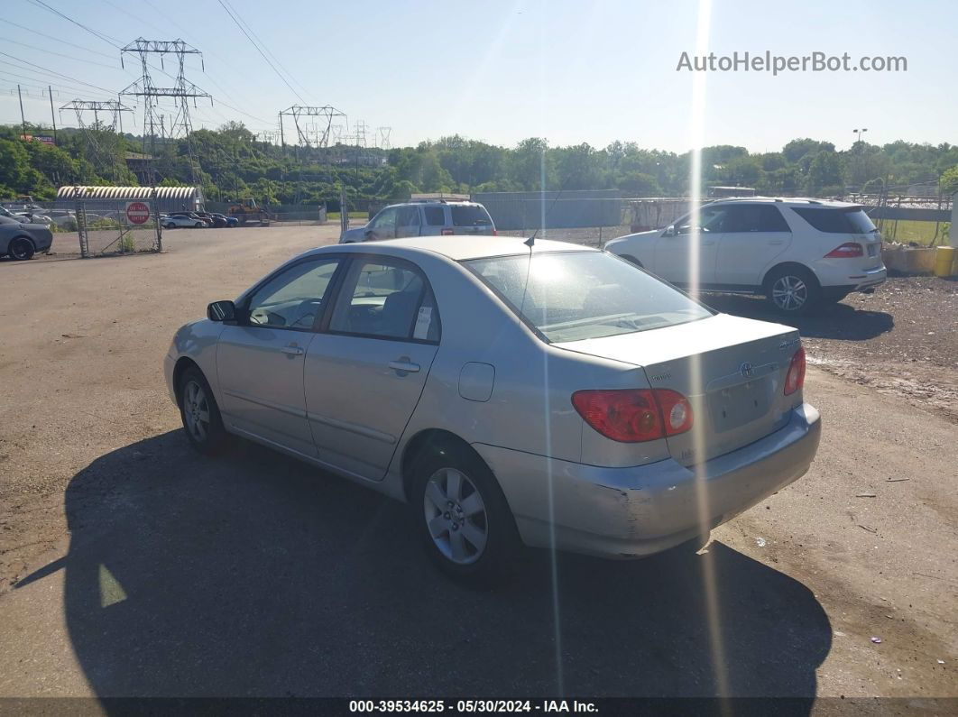 2004 Toyota Corolla Le Silver vin: 2T1BR32E64C183280