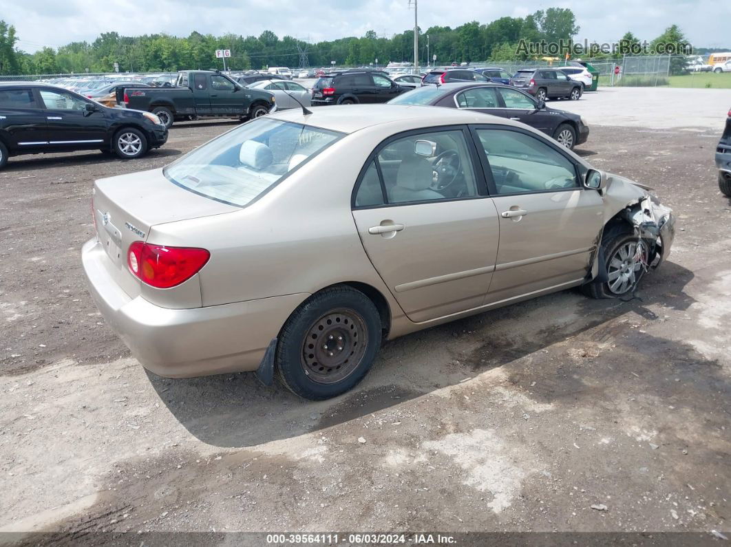 2004 Toyota Corolla Le Tan vin: 2T1BR32E64C202149