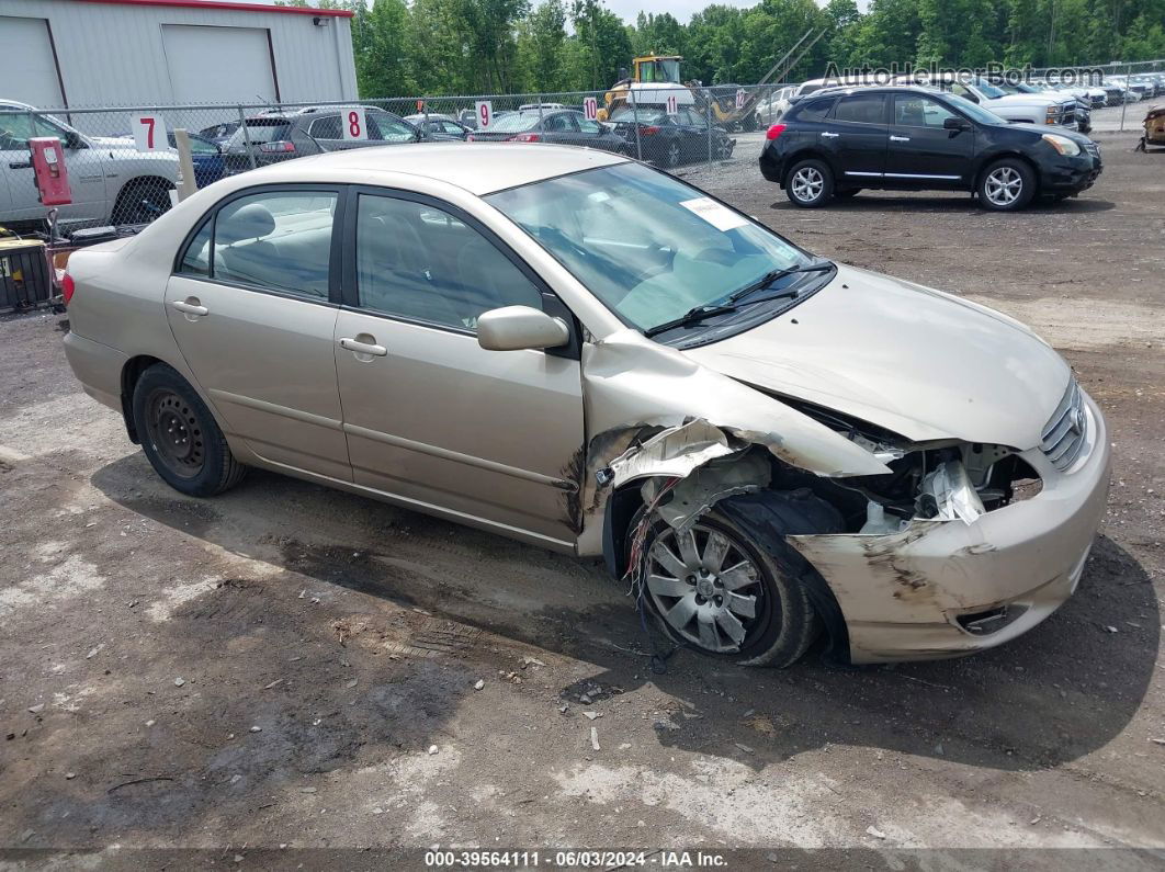 2004 Toyota Corolla Le Tan vin: 2T1BR32E64C202149