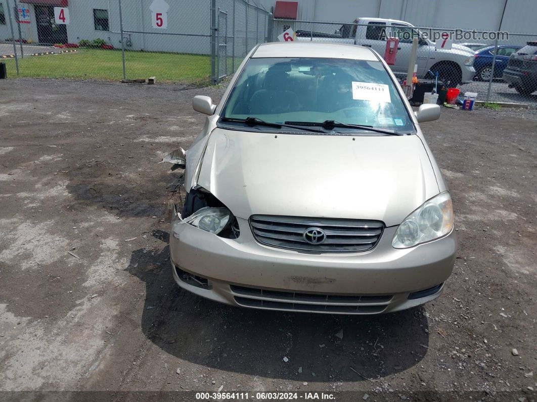 2004 Toyota Corolla Le Tan vin: 2T1BR32E64C202149