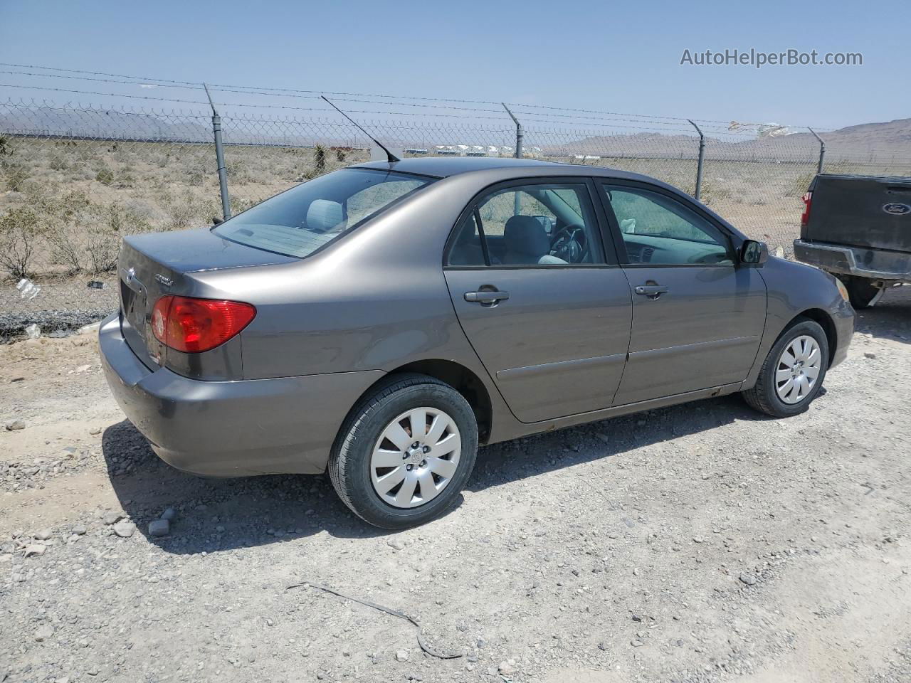 2004 Toyota Corolla Ce Silver vin: 2T1BR32E64C234468