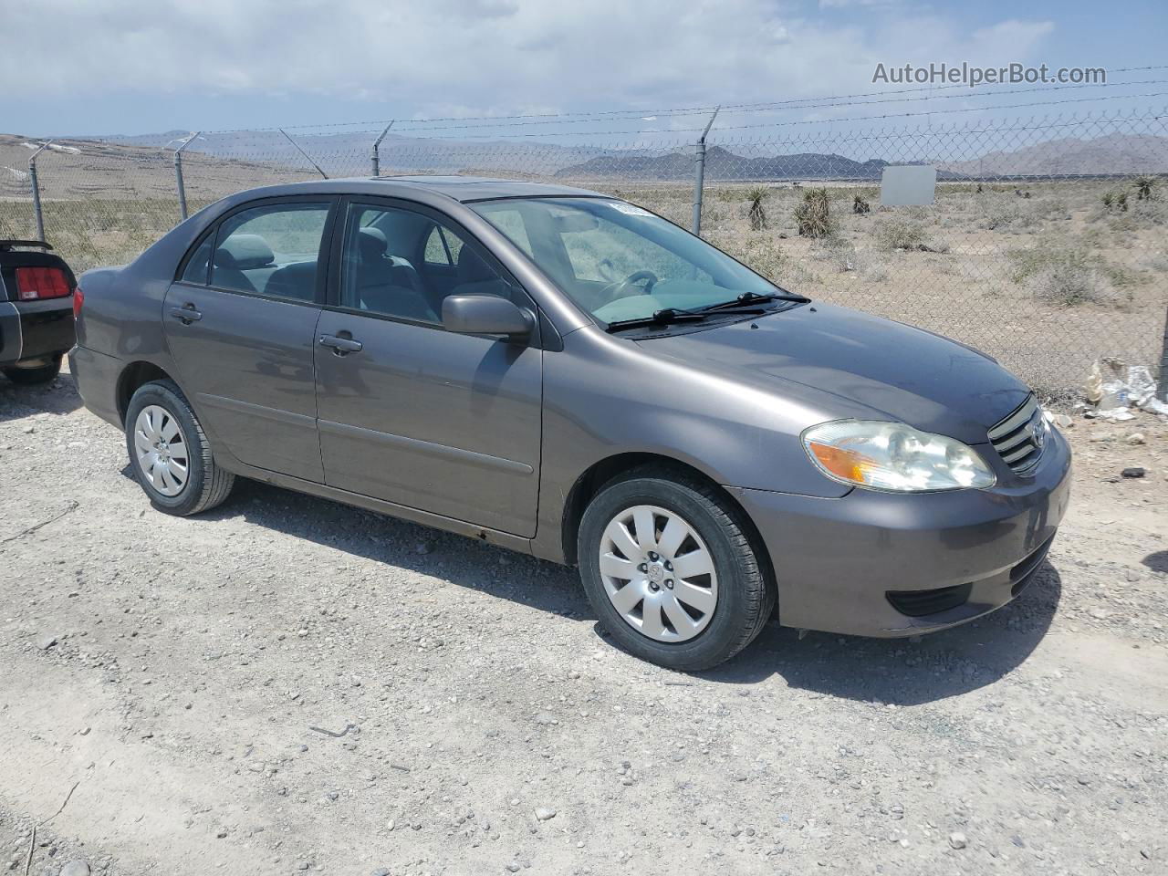 2004 Toyota Corolla Ce Silver vin: 2T1BR32E64C234468