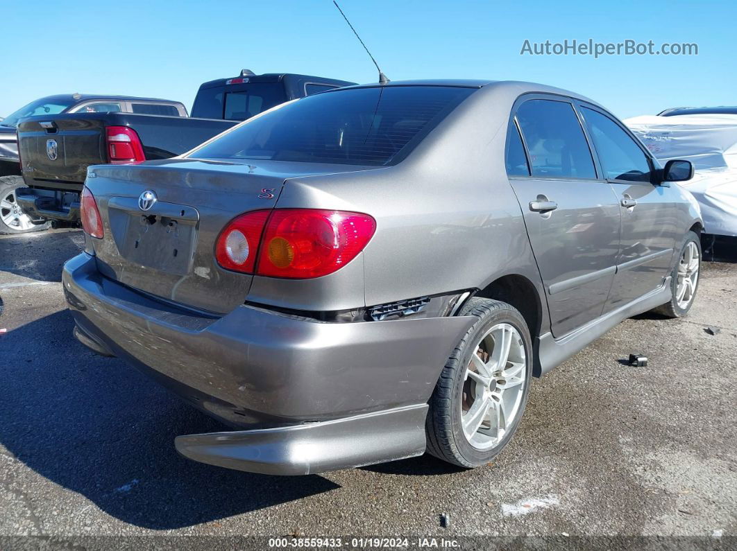 2004 Toyota Corolla S Коричневый vin: 2T1BR32E64C241968