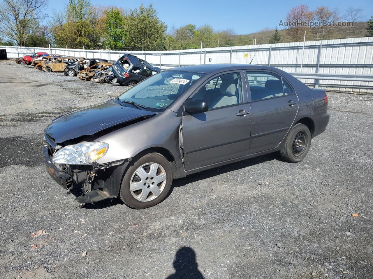 2004 Toyota Corolla Ce Tan vin: 2T1BR32E64C247821