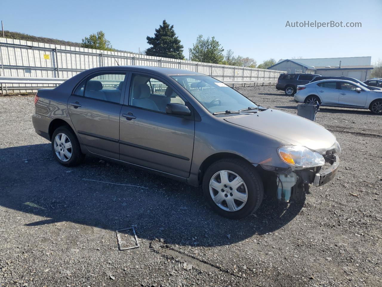 2004 Toyota Corolla Ce Желто-коричневый vin: 2T1BR32E64C247821