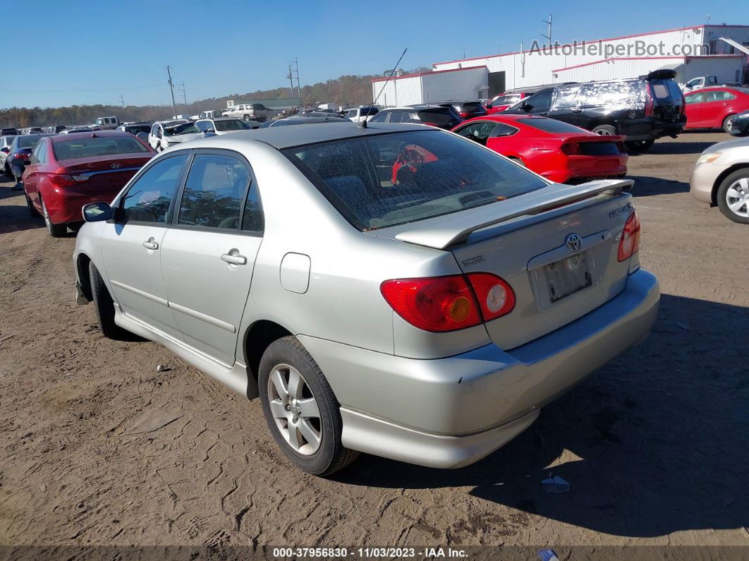 2004 Toyota Corolla Ce/s/le Silver vin: 2T1BR32E64C285632