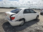 2004 Toyota Corolla Ce White vin: 2T1BR32E64C290040