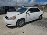 2004 Toyota Corolla Ce White vin: 2T1BR32E64C290040